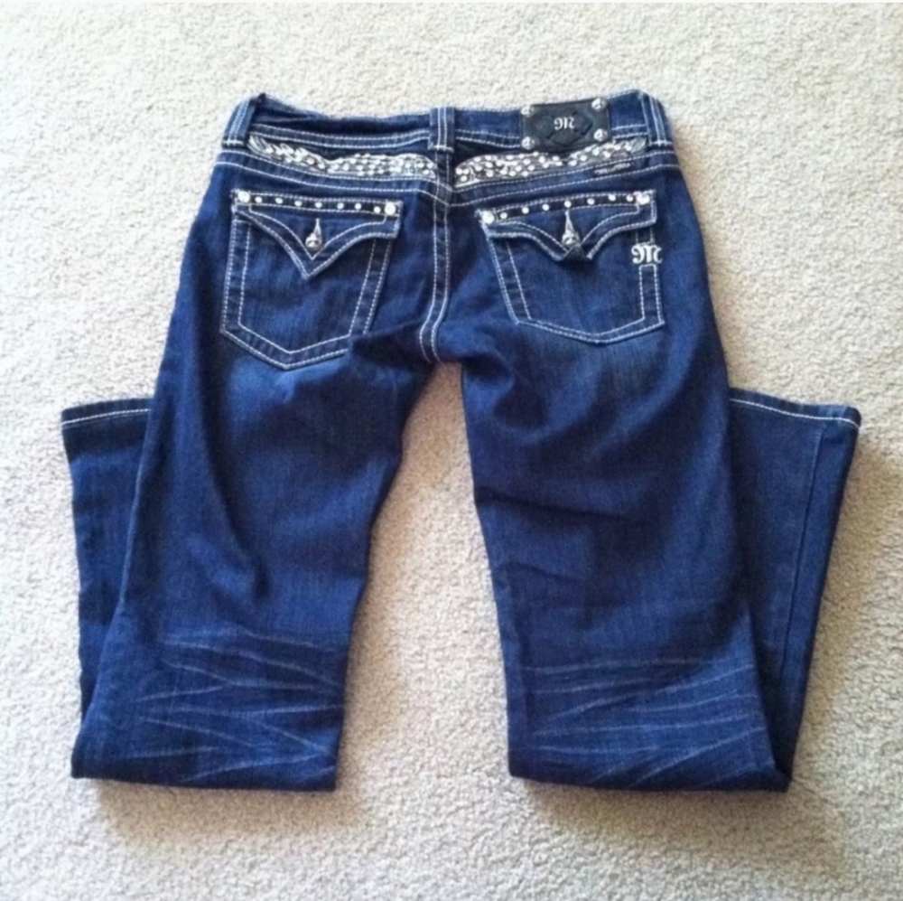 Jeans - Miss Me blue jeans. Size 29 X 29 boot cut